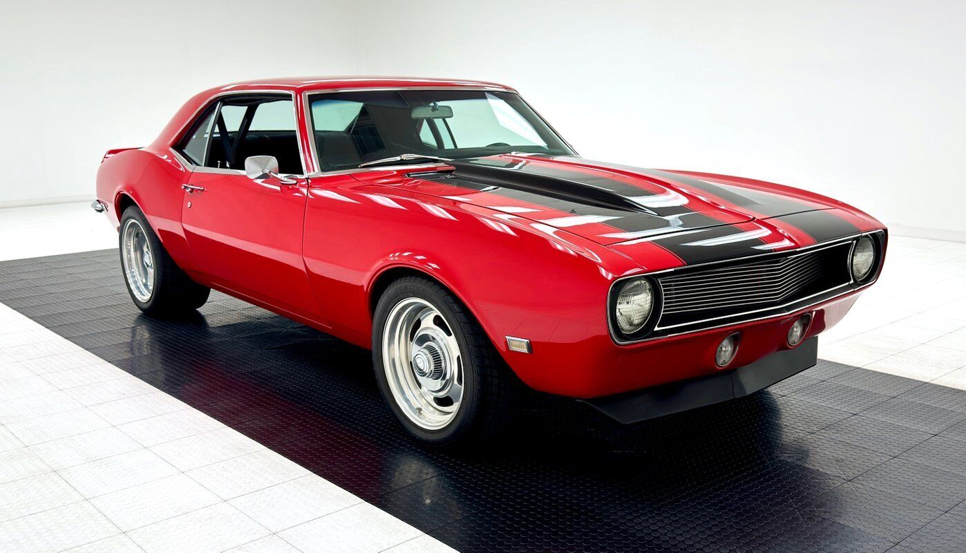 Chevrolet-Camaro-1968-Red-Black-66-6