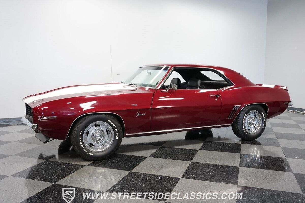 Chevrolet-Camaro-1969-Burgundy-Black-156081-6