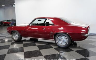 Chevrolet-Camaro-1969-Burgundy-Black-156081-8