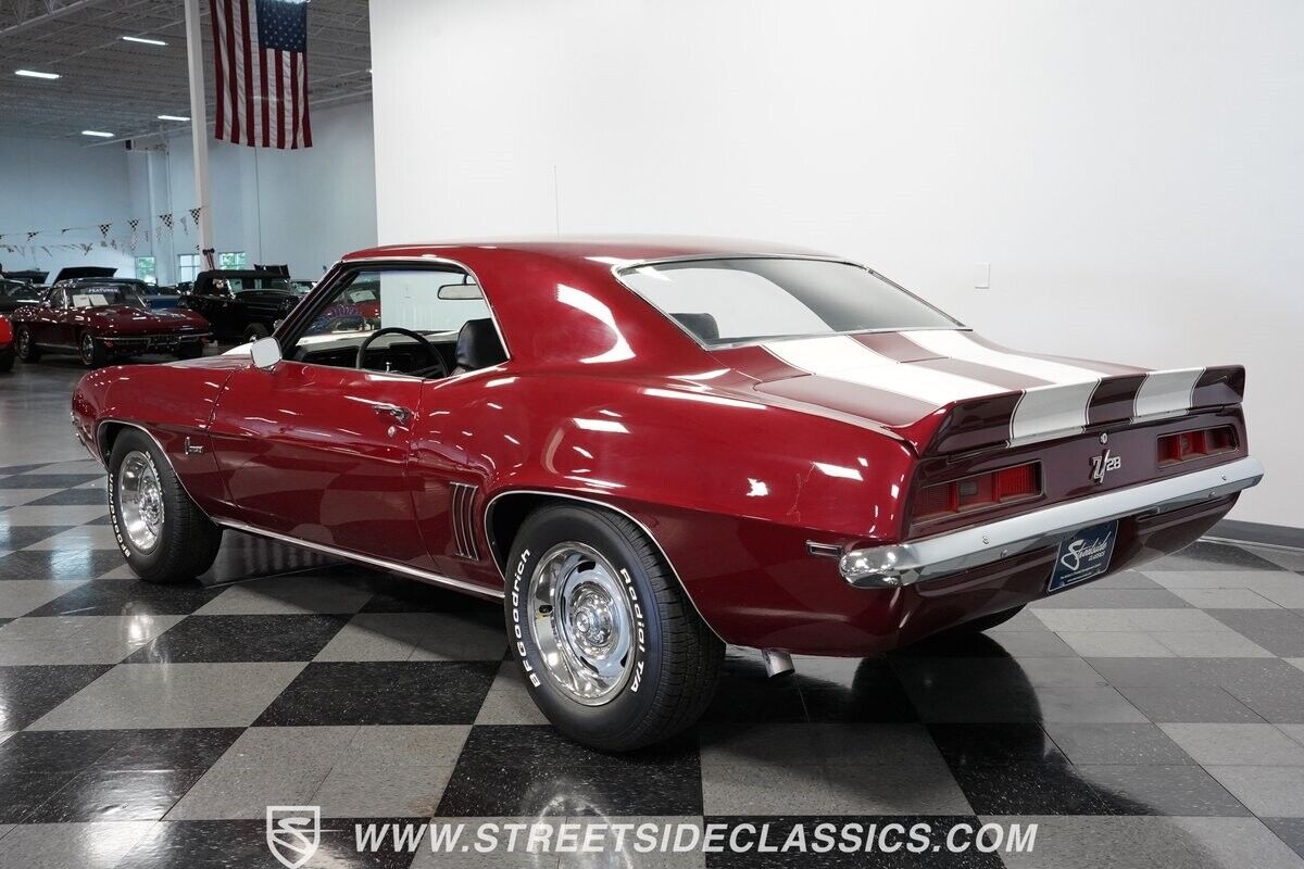 Chevrolet-Camaro-1969-Burgundy-Black-156081-9