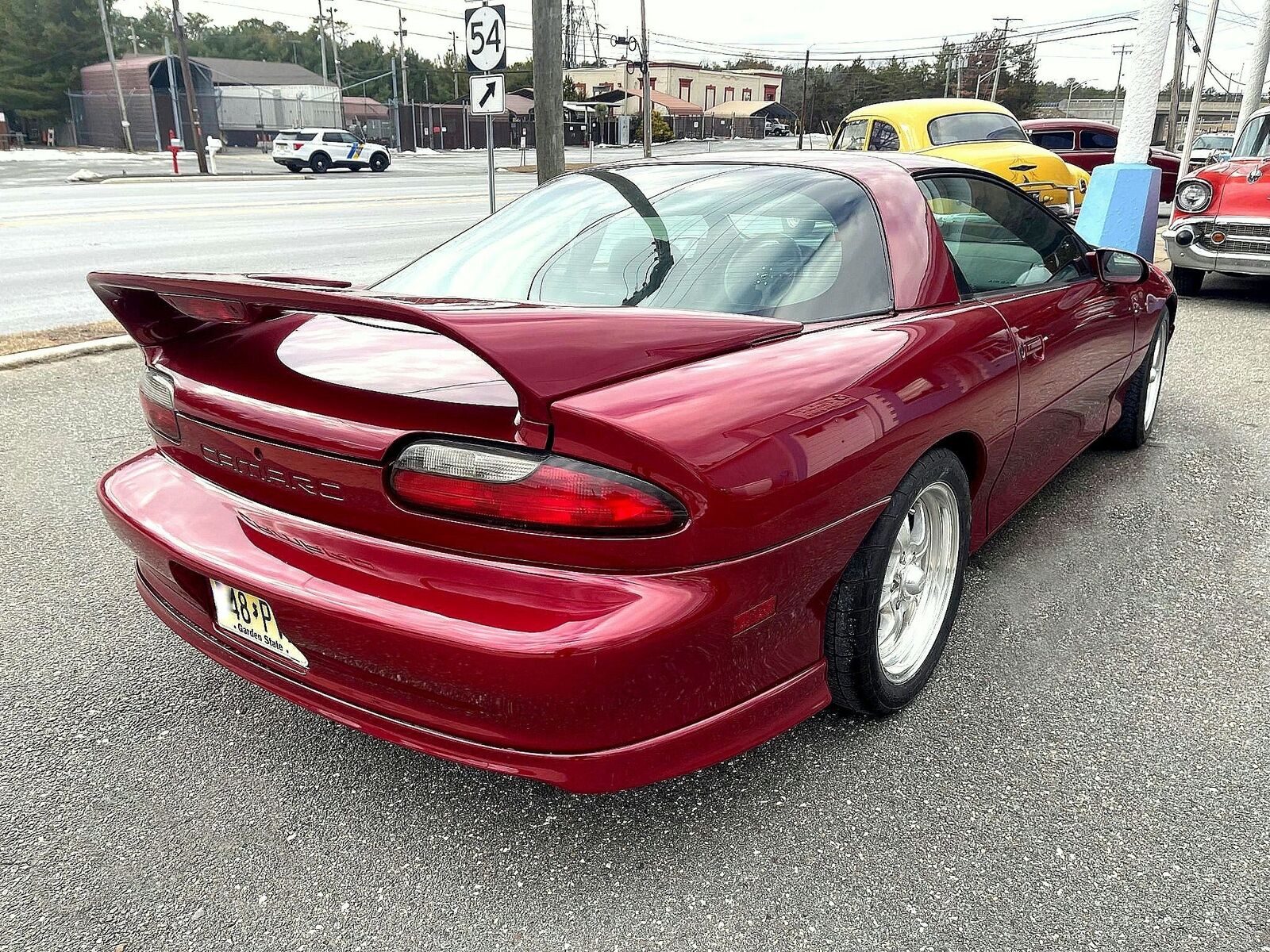 Chevrolet-Camaro-1995-Burgundy-Red-0-4