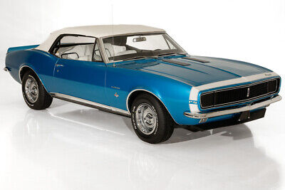 Chevrolet-Camaro-Cabriolet-1967-Blue-White-0-1