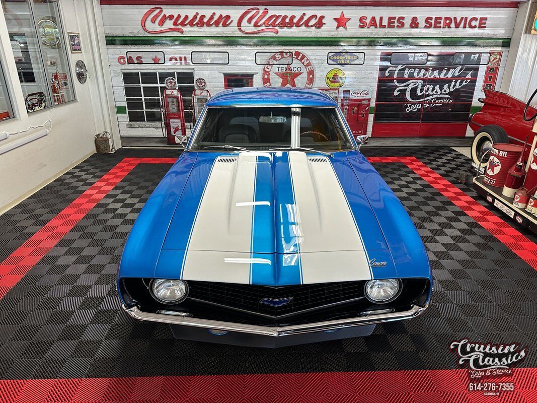 Chevrolet-Camaro-Coupe-1969-Blue-Black-106275-5