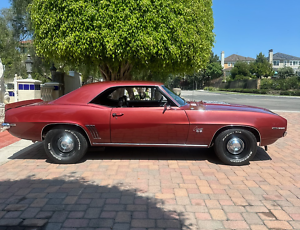 Chevrolet-Camaro-Coupe-1969-Burgundy-Black-12070-2