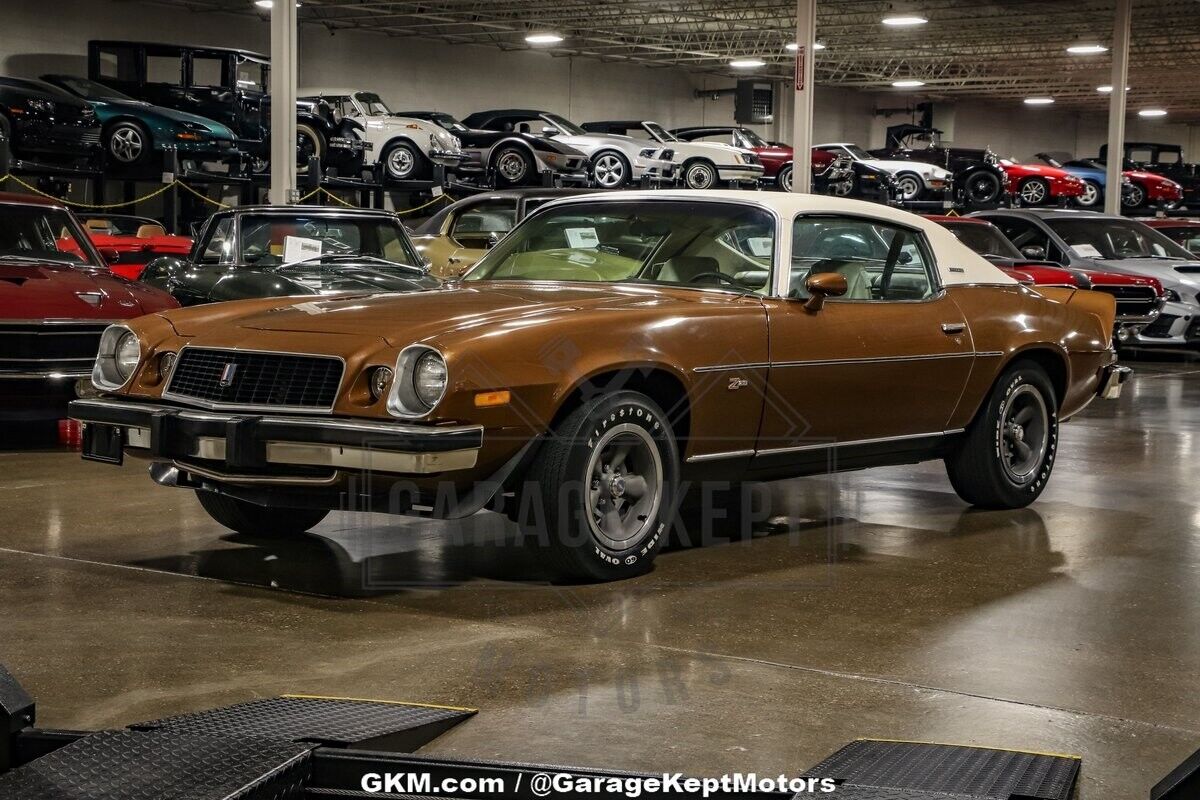 Chevrolet-Camaro-Coupe-1974-Brown-Tan-116354-7