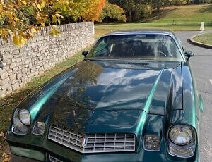 Chevrolet-Camaro-Coupe-1978-Green-Tan-88514-1