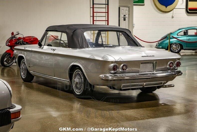 Chevrolet-Corvair-Cabriolet-1963-Silver-Black-119669-10