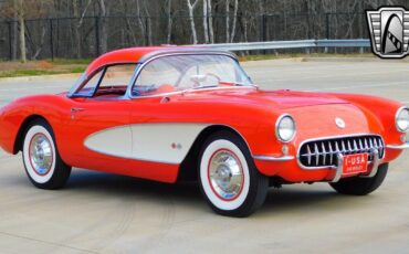 Chevrolet-Corvette-1957-Red-Red-10977-3