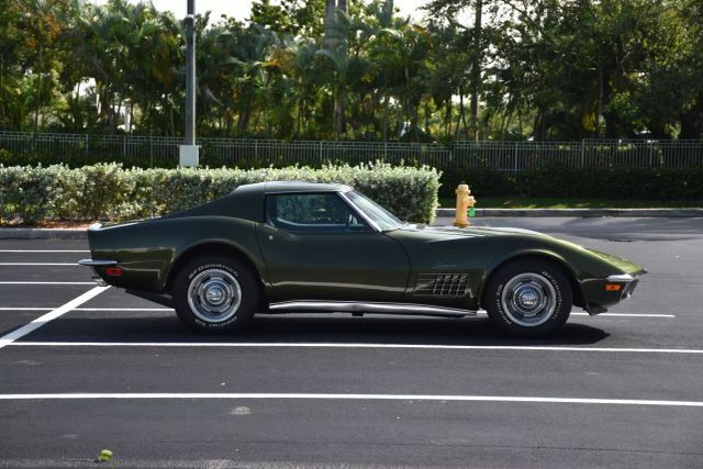 Chevrolet-Corvette-1970-Green-Green-89415-8