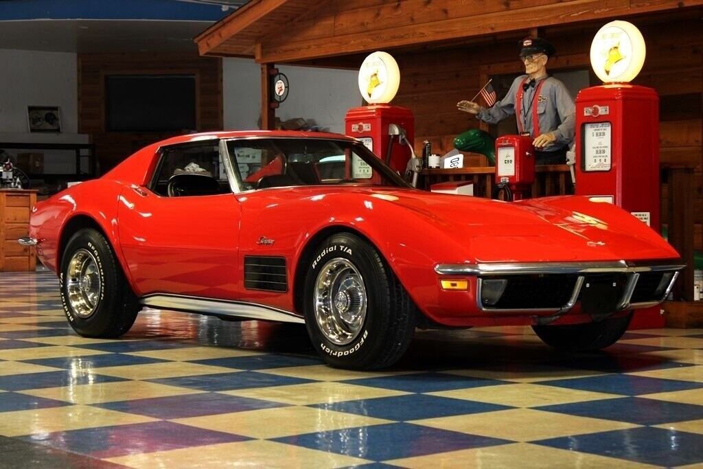 Chevrolet-Corvette-1970-Red-Black-0-6