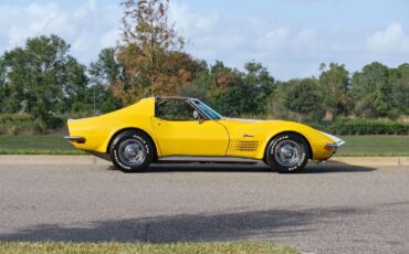 Chevrolet-Corvette-1972-Yellow-Tan-9825-6