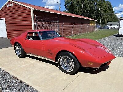 Chevrolet-Corvette-1974-Red-48771-1