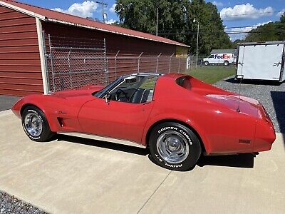 Chevrolet-Corvette-1974-Red-48771-10