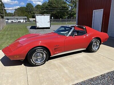 Chevrolet-Corvette-1974-Red-48771-9