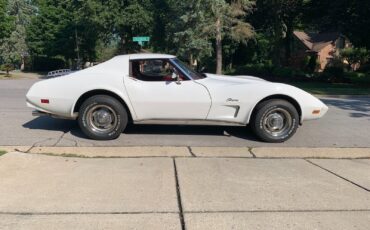 Chevrolet-Corvette-1975-White-Oxblood-Red-138404-2