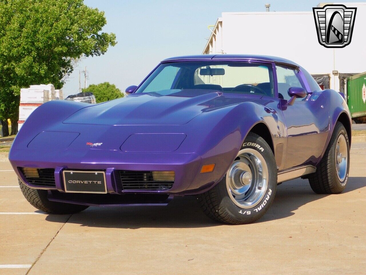 Chevrolet-Corvette-1977-Purple-Black-1260-2