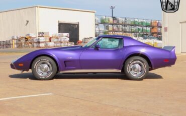 Chevrolet-Corvette-1977-Purple-Black-1260-3