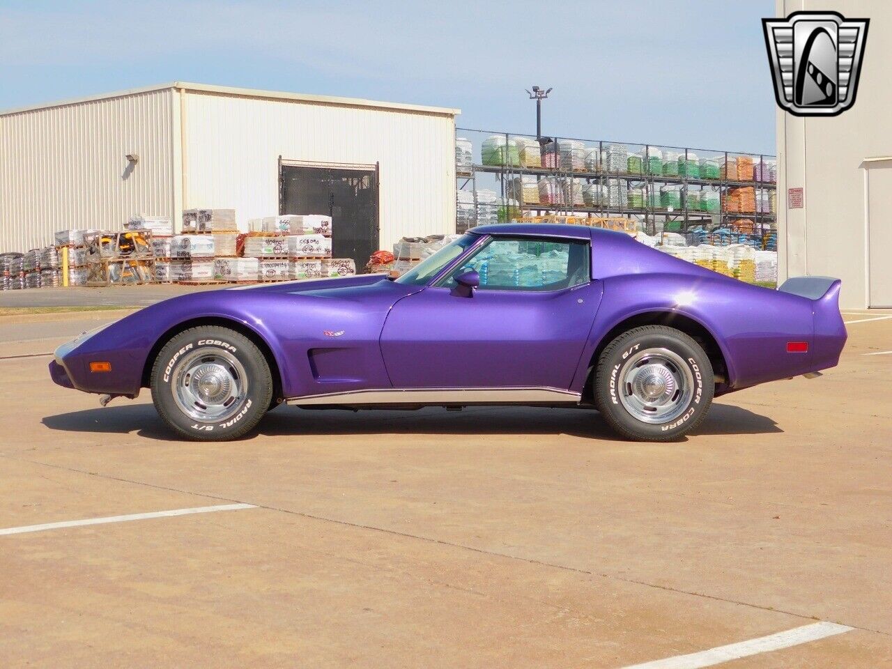 Chevrolet-Corvette-1977-Purple-Black-1260-3