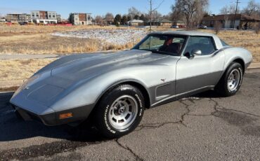 Chevrolet-Corvette-1978-Silver-Red-123292-23