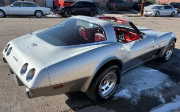 Chevrolet-Corvette-1978-Silver-Red-123292-35