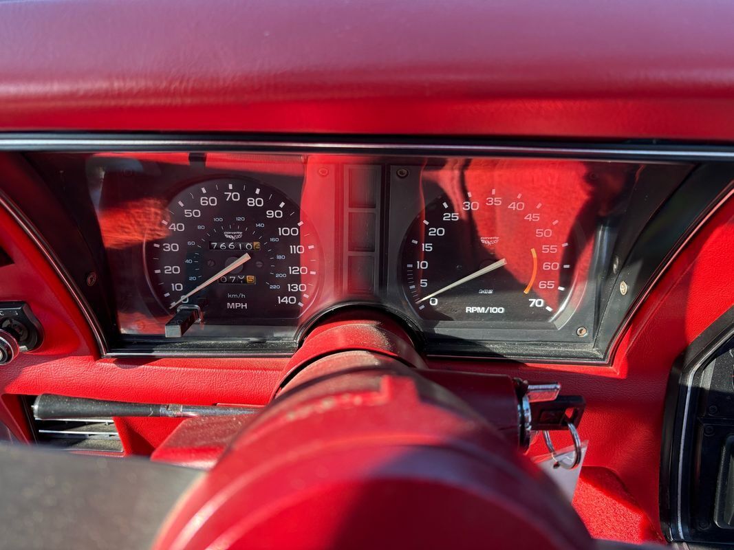 Chevrolet-Corvette-1978-Silver-Red-123292-38