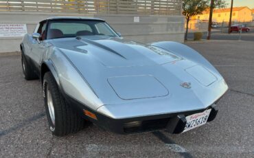 Chevrolet-Corvette-1978-silver-131966-1