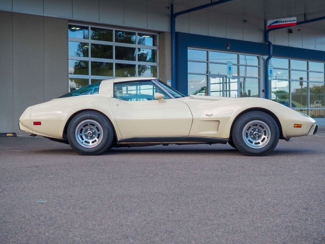 Chevrolet-Corvette-1979-Gold-Tan-42998-9