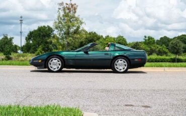 Chevrolet-Corvette-1993-Green-Tan-66719-1