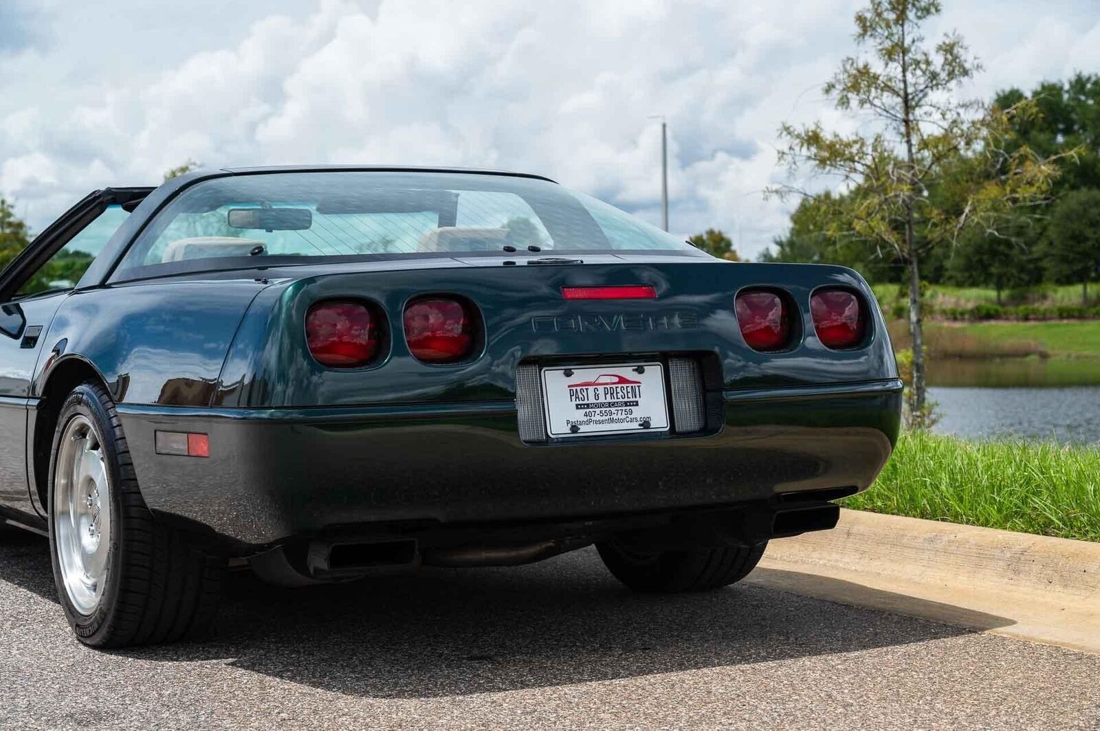 Chevrolet-Corvette-1993-Green-Tan-66719-24