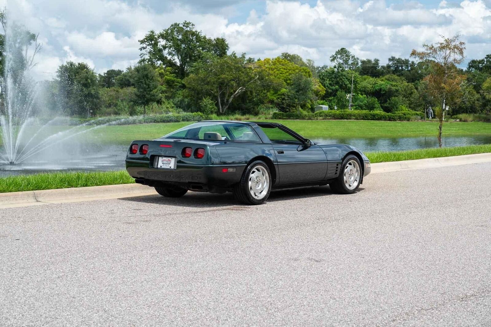 Chevrolet-Corvette-1993-Green-Tan-66719-5