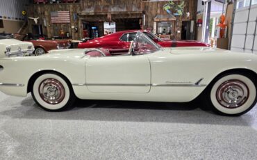 Chevrolet-Corvette-Cabriolet-1954-White-Red-51773-1