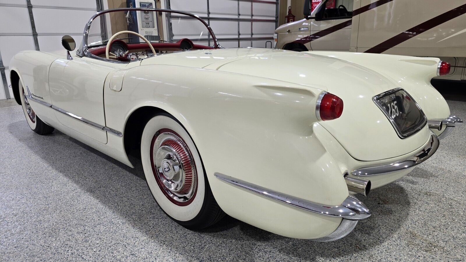 Chevrolet-Corvette-Cabriolet-1954-White-Red-51773-4