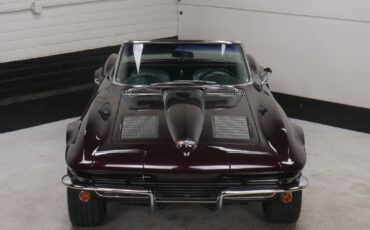 Chevrolet-Corvette-Cabriolet-1963-Burgundy-Black-51377-3