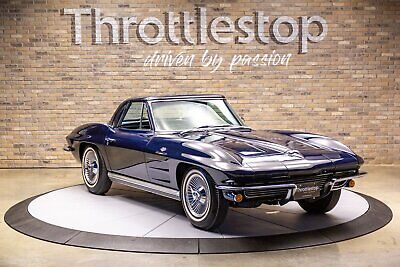 Chevrolet-Corvette-Cabriolet-1964-Blue-Blue-1635-3