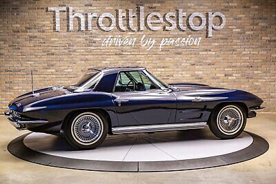 Chevrolet-Corvette-Cabriolet-1964-Blue-Blue-1635-5