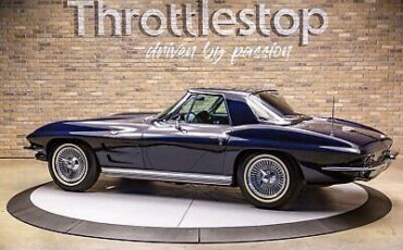 Chevrolet-Corvette-Cabriolet-1964-Blue-Blue-1635-6