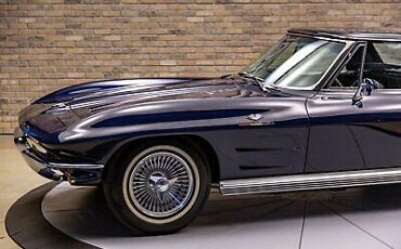 Chevrolet-Corvette-Cabriolet-1964-Blue-Blue-1635-8