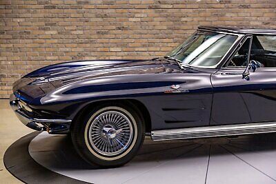 Chevrolet-Corvette-Cabriolet-1964-Blue-Blue-1635-8