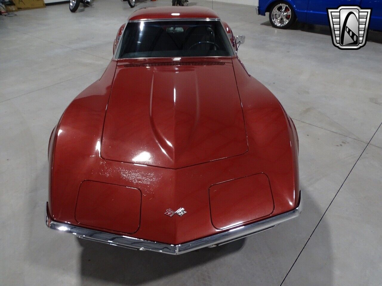 Chevrolet-Corvette-Cabriolet-1970-Marlboro-Maroon-Black-135085-9