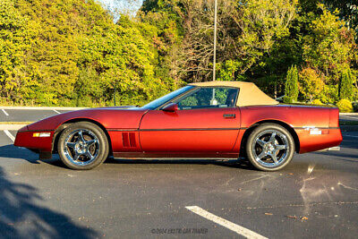 Chevrolet-Corvette-Cabriolet-1986-Red-Tan-54718-2