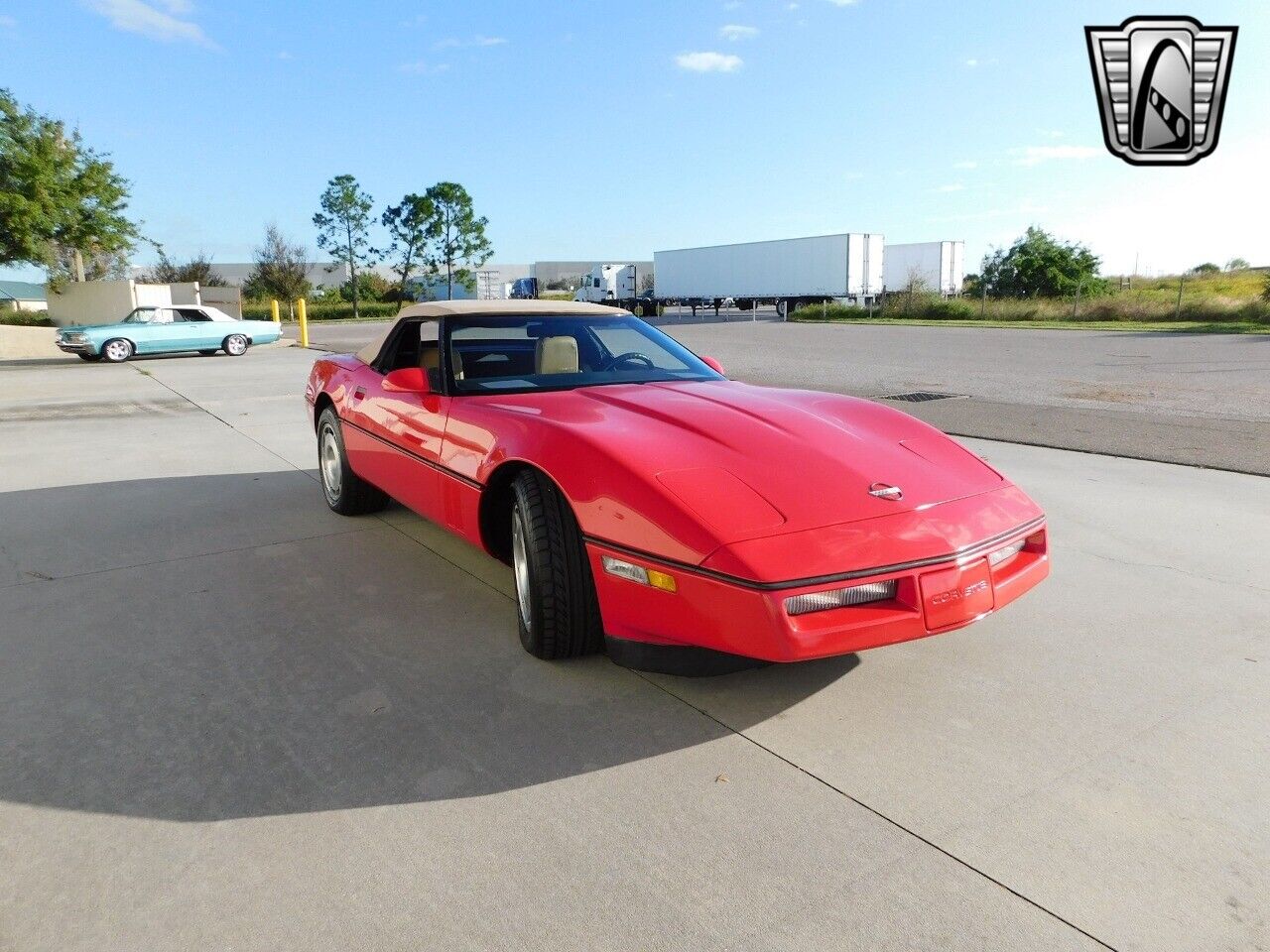 Chevrolet-Corvette-Cabriolet-1986-Red-Tan-55962-11