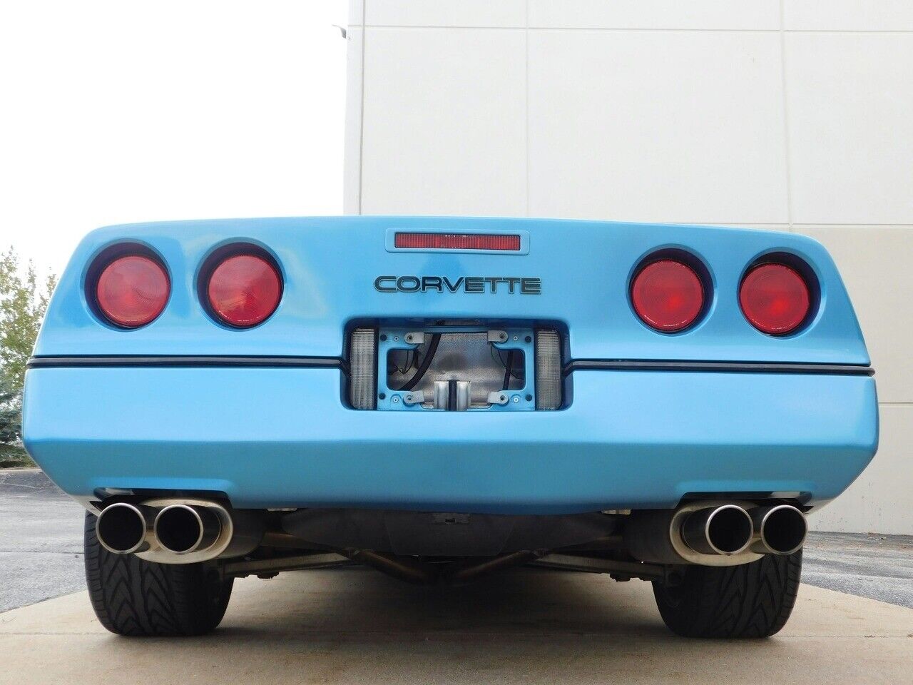 Chevrolet-Corvette-Cabriolet-1988-Blue-Blue-65726-7