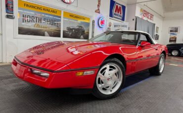 Chevrolet-Corvette-Cabriolet-1988-Red-Red-24140-1