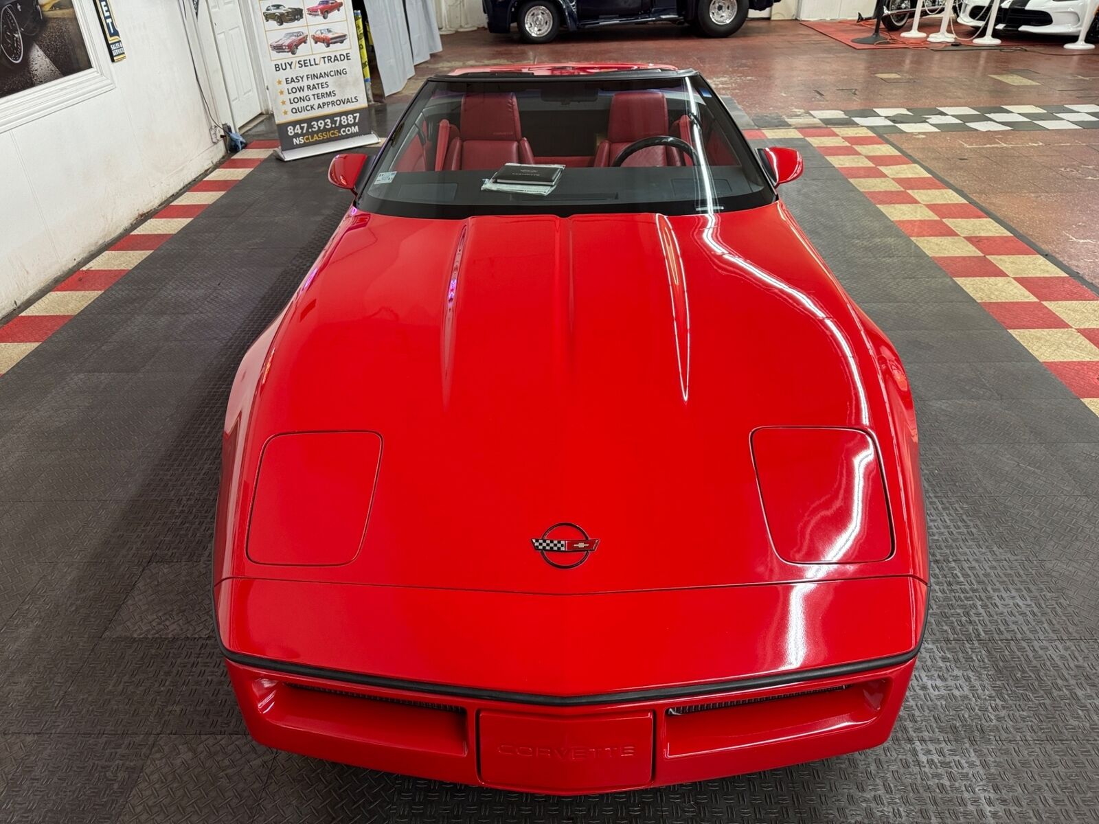 Chevrolet-Corvette-Cabriolet-1988-Red-Red-24140-12