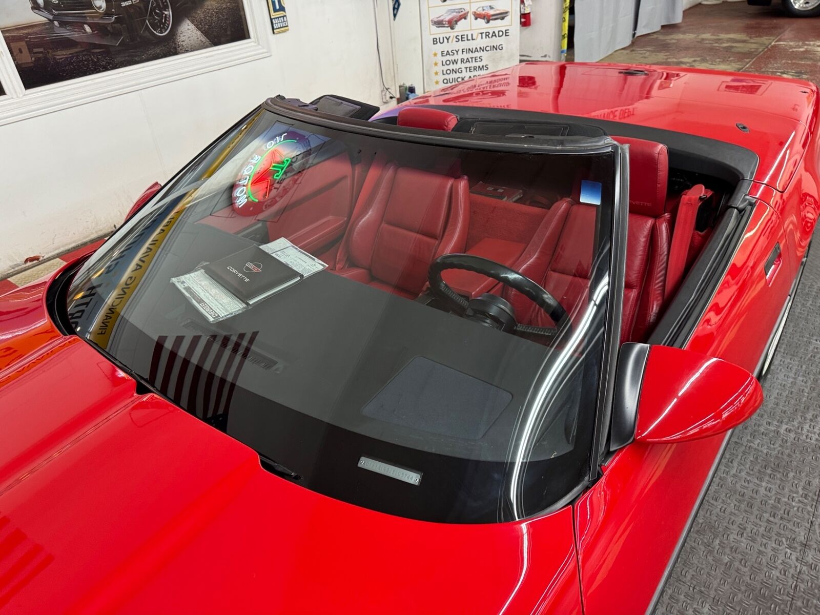 Chevrolet-Corvette-Cabriolet-1988-Red-Red-24140-18