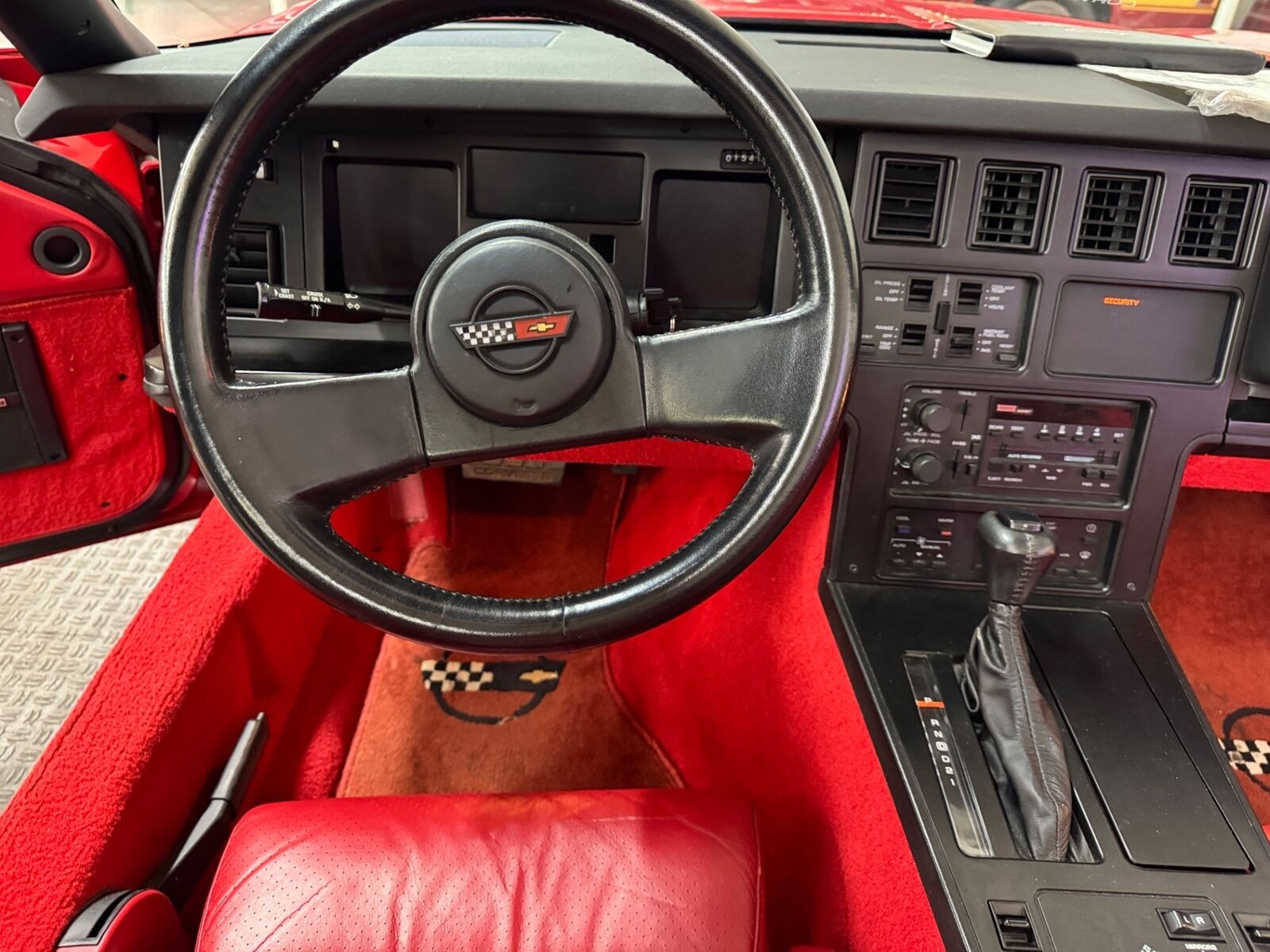 Chevrolet-Corvette-Cabriolet-1988-Red-Red-24140-33