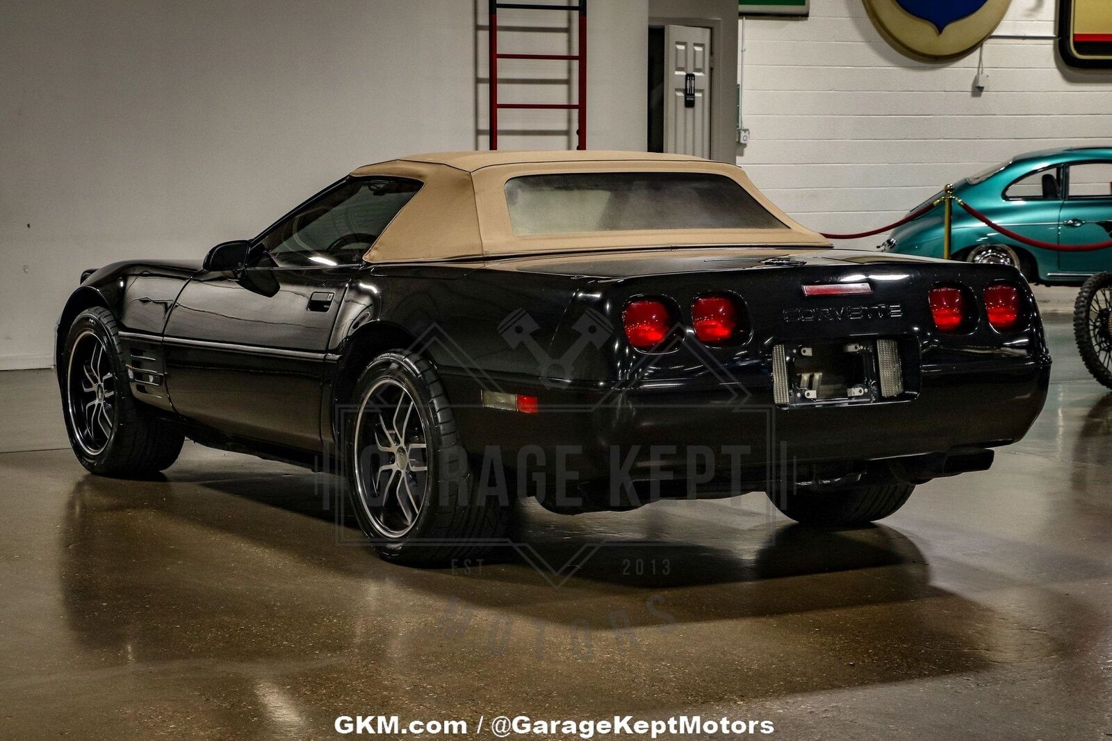 Chevrolet-Corvette-Cabriolet-1992-Black-Tan-58812-10