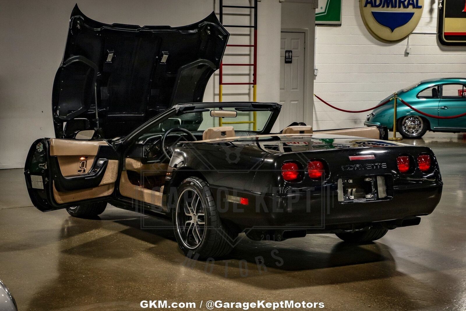 Chevrolet-Corvette-Cabriolet-1992-Black-Tan-58812-3