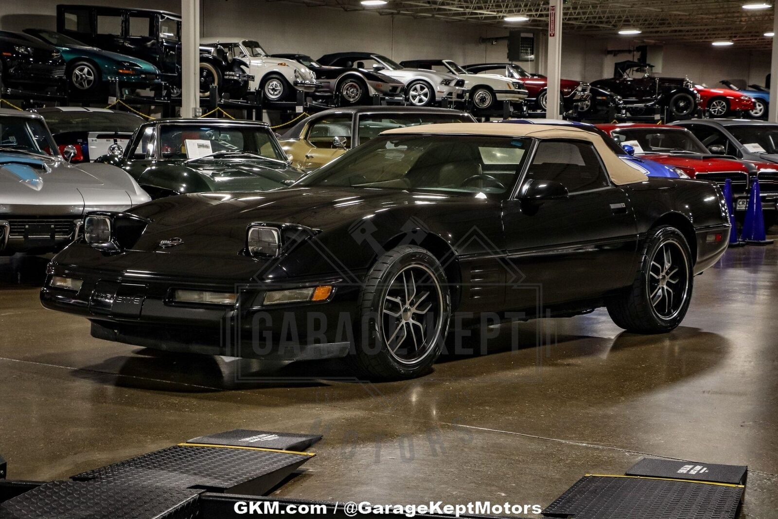 Chevrolet-Corvette-Cabriolet-1992-Black-Tan-58812-8