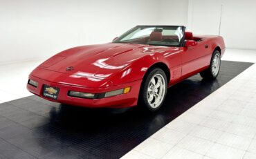 Chevrolet-Corvette-Cabriolet-1992-Red-Red-99987-1